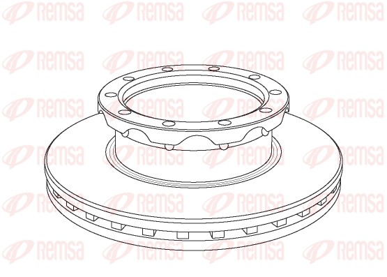 REMSA NCA1062.20 Δισκόπλακα
