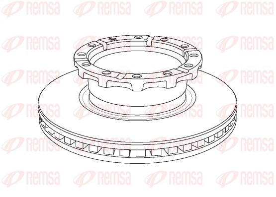 REMSA NCA1159.20 Δισκόπλακα