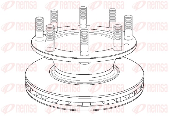 REMSA NCA1163.20 Δισκόπλακα