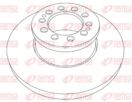 REMSA NCA1203.10 Δισκόπλακα