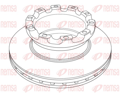 REMSA NCA1225.20 Δισκόπλακα