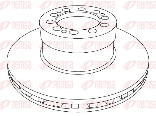 REMSA NCA1233.20 Δισκόπλακα