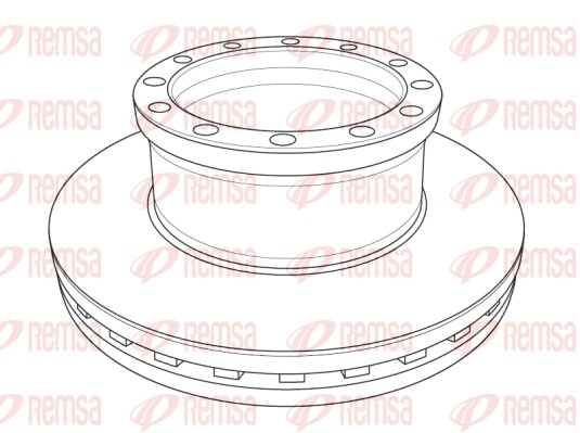 REMSA NCA1236.20 Δισκόπλακα
