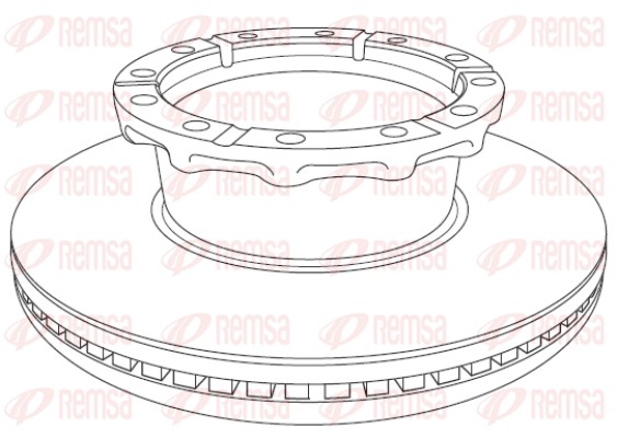 REMSA NCA1240.20 Δισκόπλακα