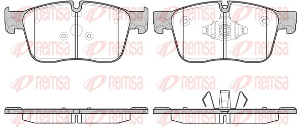 REMSA 1683.00 Σετ τακάκια,...