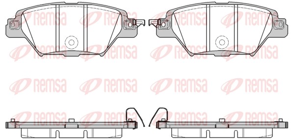 REMSA 1712.04 Σετ τακάκια,...
