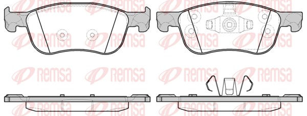 REMSA 1776.00 Σετ τακάκια,...