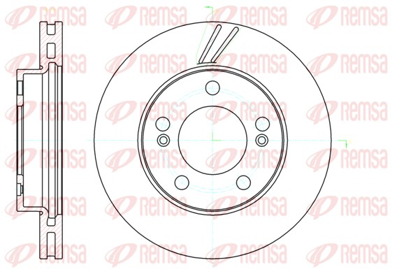 REMSA 61040.10 Δισκόπλακα