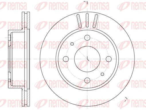 REMSA 61150.10 Δισκόπλακα
