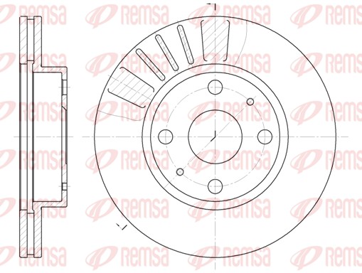 REMSA 6116.10 Δισκόπλακα