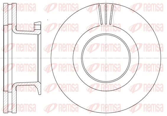 REMSA 61289.10 Δισκόπλακα