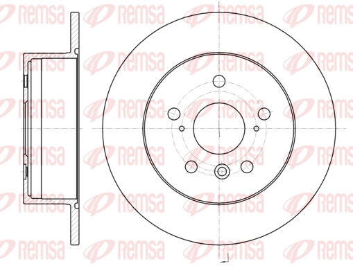 REMSA 61327.00 Δισκόπλακα