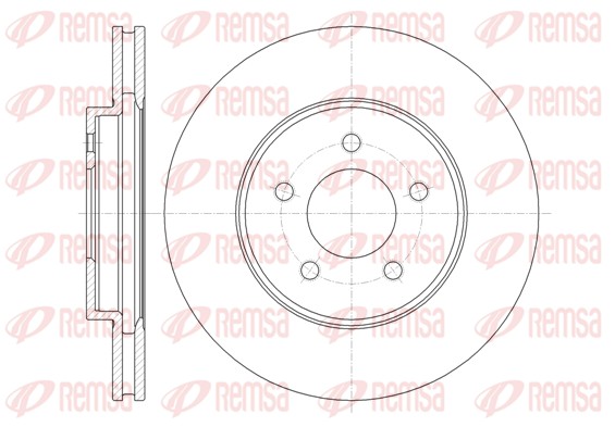 REMSA 61376.10 Δισκόπλακα
