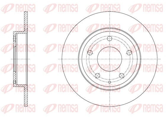 REMSA 61575.00 Δισκόπλακα