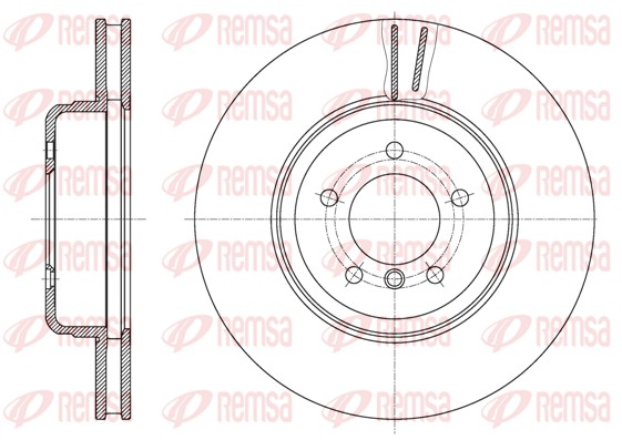 REMSA 61630.10 Δισκόπλακα