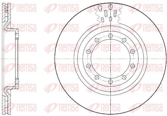 REMSA 61672.10 Δισκόπλακα