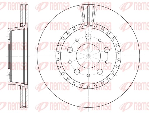 REMSA 6325.10 Δισκόπλακα