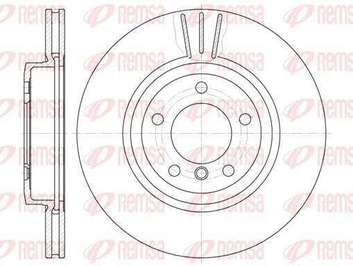 REMSA 6598.10 Δισκόπλακα