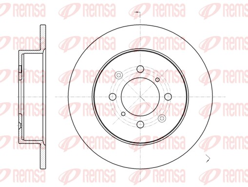 REMSA 6732.00 Δισκόπλακα