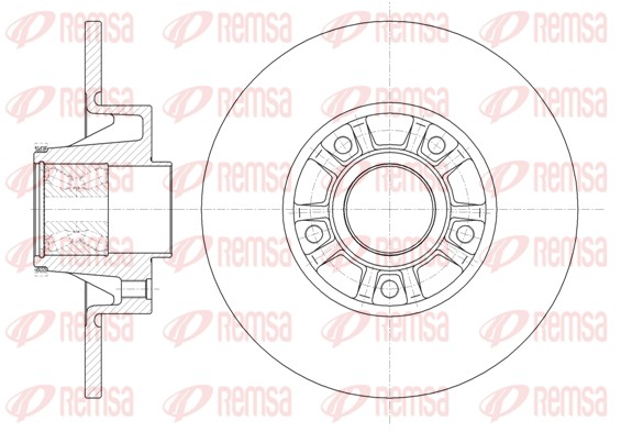 REMSA 6733.20 Δισκόπλακα