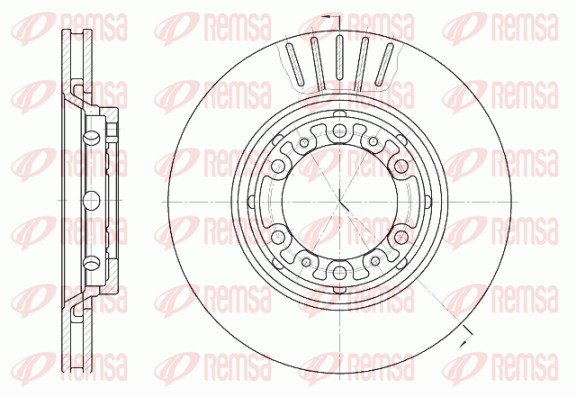 REMSA 6883.10 Δισκόπλακα