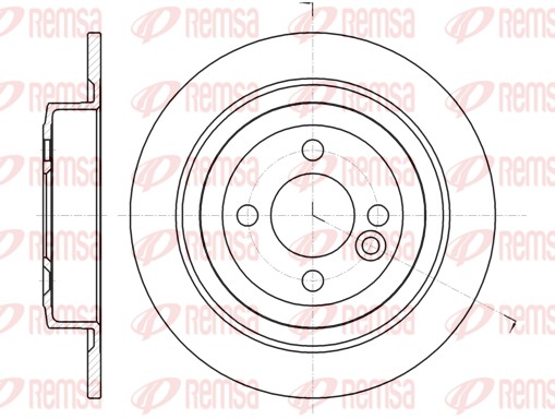 REMSA 61443.00 Δισκόπλακα