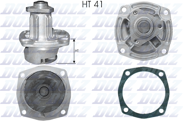 DOLZ A223 Pompa acqua-Pompa acqua-Ricambi Euro