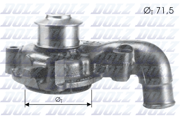 DOLZ F165 Pompa acqua