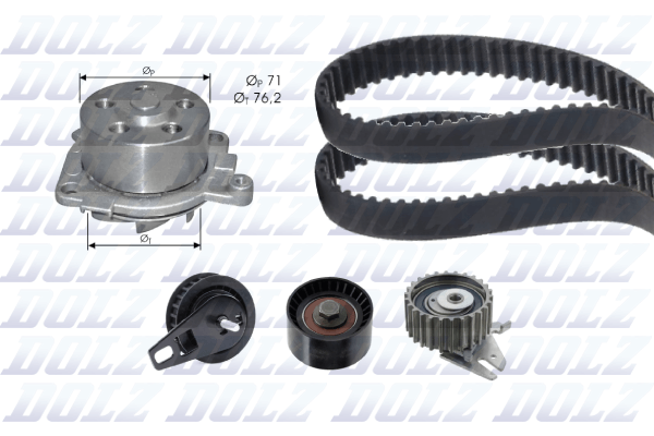 DOLZ KD181 Water Pump &...