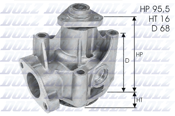 DOLZ L135 Pompa acqua