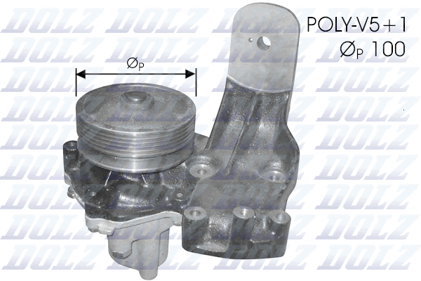 DOLZ L136 Pompa acqua-Pompa acqua-Ricambi Euro