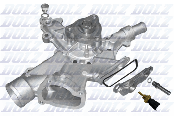 DOLZ O287 Water Pump, engine cooling