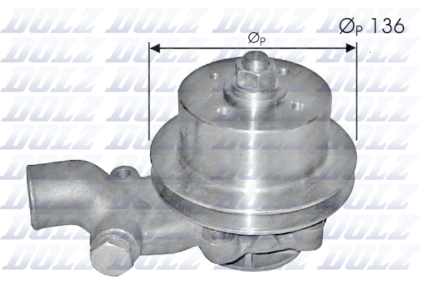 DOLZ P309 Pompa acqua-Pompa acqua-Ricambi Euro