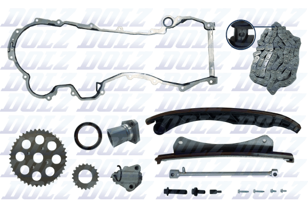 DOLZ SKCA001 Kit catena distribuzione-Kit catena distribuzione-Ricambi Euro