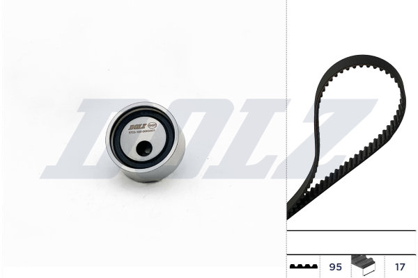 DOLZ SKD001 Σετ οδοντωτού ιμάντα for RENAULT