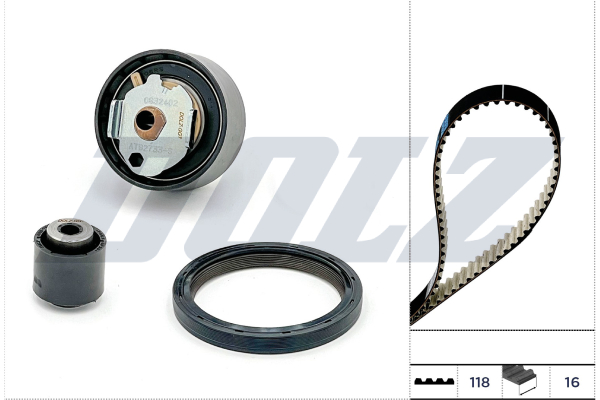 DOLZ SKD180IO Σετ οδοντωτού ιμάντα for CITROËN DS OPEL PEUGEOT