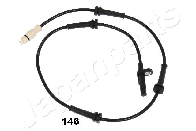 JAPANPARTS ABS-146 érzékelő, kerékfordulatszám hátsótengely, kétoldali NISSAN