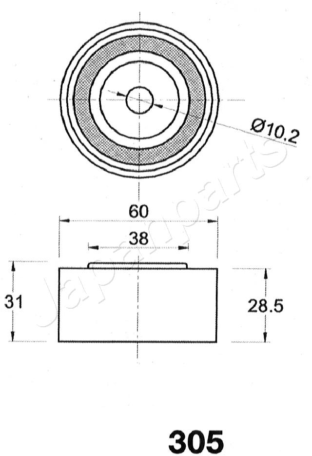 JAPANPARTS BE-305...