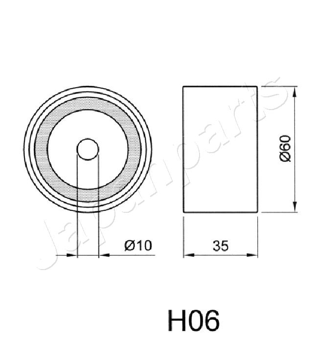 JAPANPARTS BE-H06...