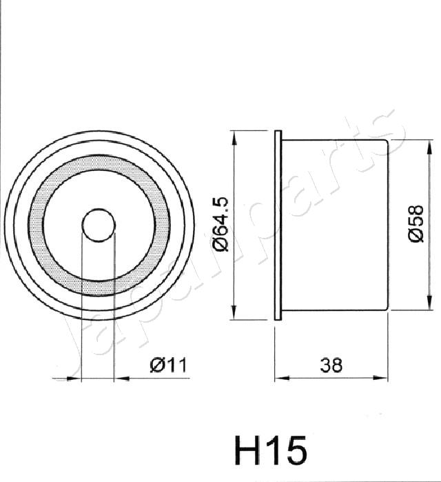 JAPANPARTS BE-H15...