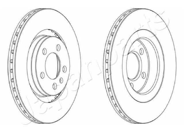 JAPANPARTS DI-0905 Brake Disc