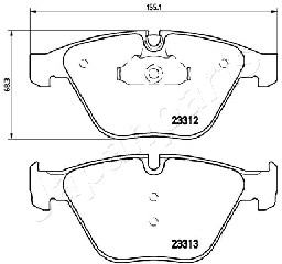 JAPANPARTS PA-0115AF Kit...