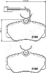 JAPANPARTS PA-0218AF Brake...