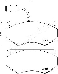 JAPANPARTS PA-0231AF Kit...