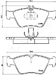 JAPANPARTS PA-0508AF Kit...