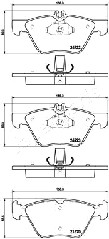 JAPANPARTS PA-0526AF Brake...