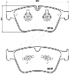 JAPANPARTS PA-0536AF Brake...