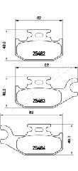 JAPANPARTS PA-0719AF Brake...