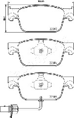 JAPANPARTS PA-0917AF Brake...