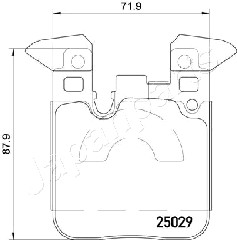 JAPANPARTS PP-0101AF Brake...